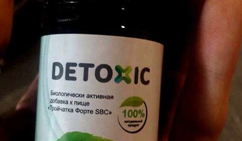 Detoxic от паразитов в руках покупателя